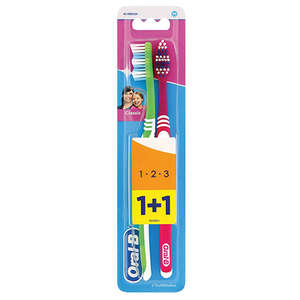 ORAL-B 3 EFF CLASSIC 40MED BUNDLE PACK 2