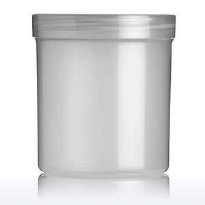OINTMENT JAR 500G CLEAR SCREW CAP 1