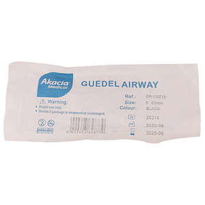 AIRWAY GUEDEL - SIZE 0 AKACIA BLACK 1