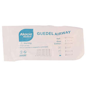AIRWAY GUEDEL - SIZE 3 AKACIA ORANGE 1