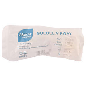 AIRWAY GUEDEL - SIZE 5 AKACIA YELLOW 1