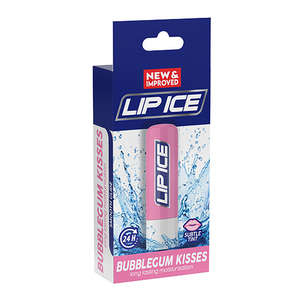 LIP ICE BUBBLE GUM KISSES LIPBALM 4.5G