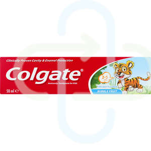COLGATE KIDS 2-5 YRS BUBBL FRT T/P 50ML