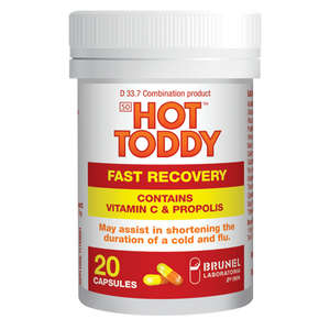 HOT TODDY FAST RECOVERY CAPS  20