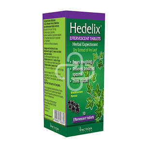 HEDELIX EFFERVESCENT TABS 10