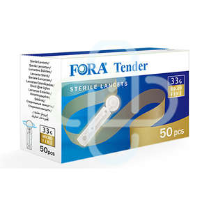 LANCET STERILE 33G  FORA 50'S