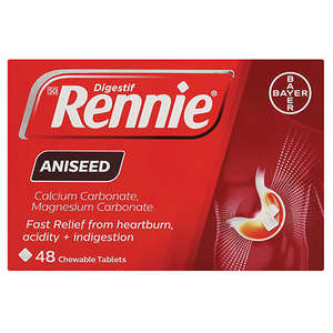 RENNIES TABLETS ANISEED 48
