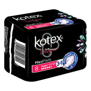 KOTEX MAXI SUPER WINGS 8