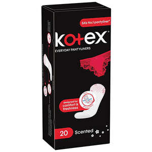 KOTEX PANTYLINERS DEODORISED 20