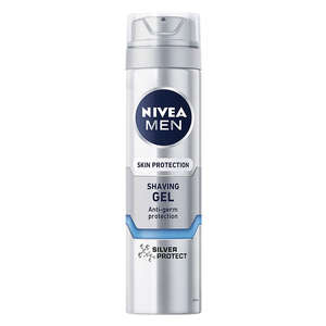 NIVEA MEN SILVER PROTECT SHAV GEL 200ML