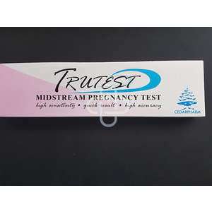 TRUTEST MIDSTREAM PREGNANCY TEST 1