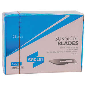 SURGICAL BLADE SACLIN SIZE 24   100~