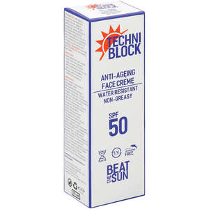 TECHNIBLOCK SPF50 ANTI-AGE CREAM 75ML