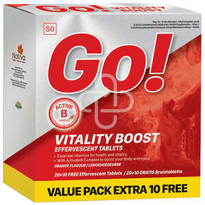 GO ! VITALITY BOOST EFFEV TABS 30 VP