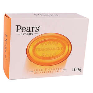 PEARS PURE & GENTLE AMBER SOAP 100G