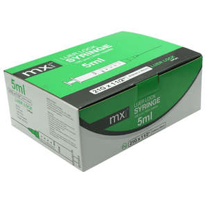 SYRI 3ML LL + NEEDLE  21GX38MM MX 100~