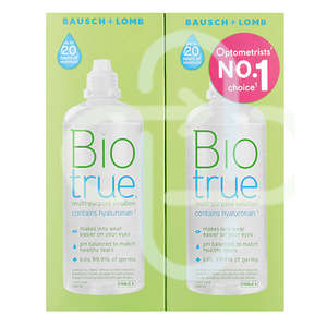 BIOTRUE SOLUTION 300ML  X2 BANDED ~