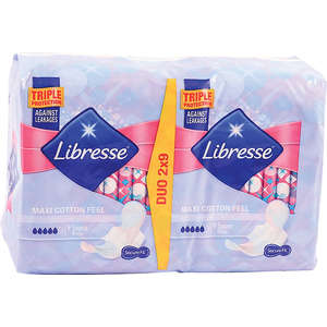 LIBRESSE MAXI COTTON FEEL SUPER 18