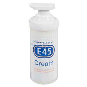 E45 MOISTURISING CREAM PUMP 500G