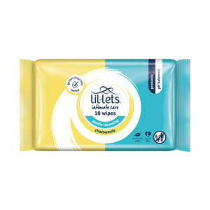 LIL-LETS FEMININE WIPES CHAMOMILE 10X2~