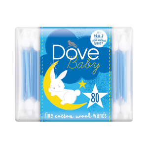 DOVE BABY COTTON WANDS 80