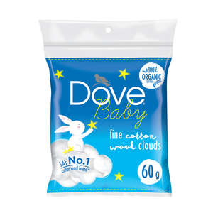 DOVE BABY COTTON CLOUDS 60G