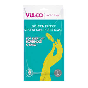 VULCO GOLDEN FLEECE YELLOW LRG GLOVES 2