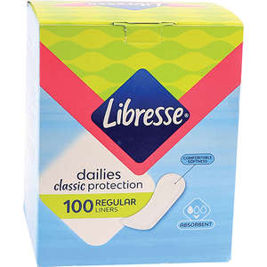 LIBRESSE PANTYLINER NORMAL CLASSIC 100