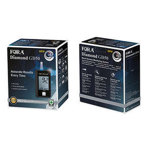 FORA DIAMOND GD50 GLUCOSE MONITOR 1