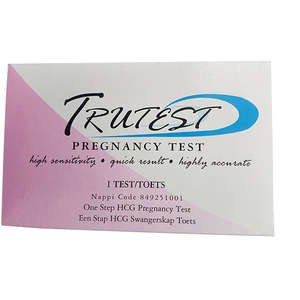 TRUTEST PREGNANCY TEST DEVICE - SINGLES