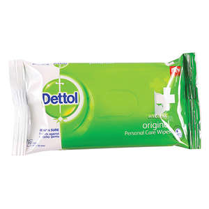 DETTOL HYGIENE WIPES ORIGINAL 10