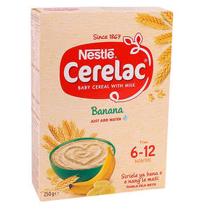 NESTLE CERELAC BABY CEREAL 1 BANANA 250G