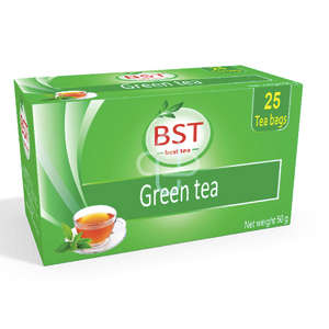 BST GREEN TEA 50G - 25 TEA BAGS