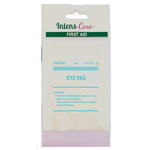 EYE PAD SINGLE STERILE INTENSCARE 1