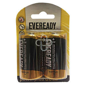 EVEREADY POWER PLS GOLD R20PPG BP2 2 X D