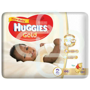HUGGIES EXTRA CARE NEW BABY SIZE 2  66PK