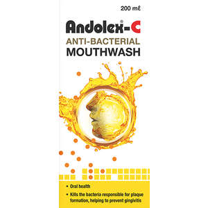ANDOLEX-C ANTI-BACTERIAL M/WASH 200ML