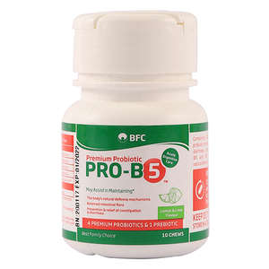 PRO-B5 PROBIOTIC ADULT CHEW TABS 10