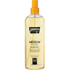 PERFECT TOUCH HAIR SPRAY MED HOLD 350ML