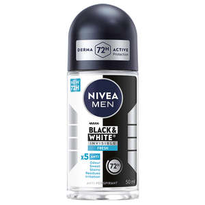 NIVEA MEN INVIS BLCK&WHTE FRSH ROL-ON 50