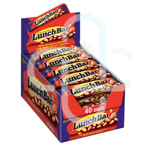 LUNCH BAR ORIGINAL CHOCOLATE 48G X 40 ~