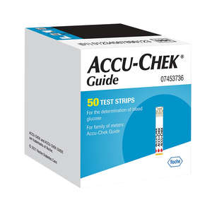 ACCU-CHEK GUIDE TEST STRIPS 50 ~