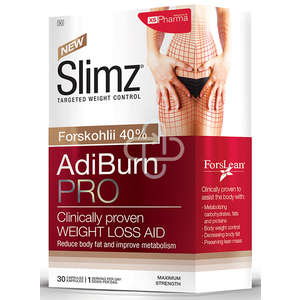 SLIMZ STIMULANT FREE FAT BURN CAPS 30