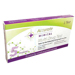 DRUG 5 PANEL DEVICE TEST OTC ACC MED 1