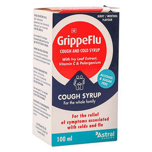 GRIPPEFLU COUGH & COLD SYRUP 100ML