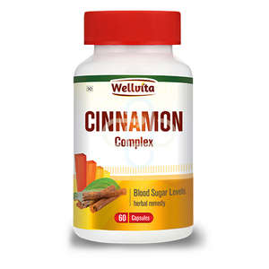 WELLVITA CINNAMON COMPLEX 60 CAPS