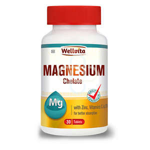 WELLVITA MAGNESIUM CHELATE 30 TABS