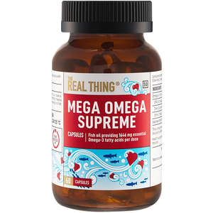 REAL THING MEGA OMEGA SUPREME CAPS 60