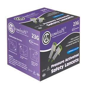 LANCET 23G SAFETY CLINIHEALTH 100~