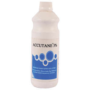 ACCU-TANE 5% CONC SOL 500ML